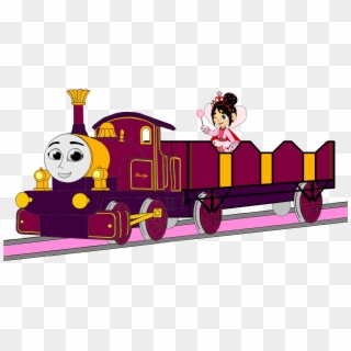 Thomas The Tank Engine Images Lady With Her Open-topped - Thomas And Her Friends, HD Png Download