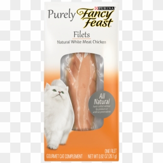 Fancy Feast Purely Filets - Fancy Feast Fillets, HD Png Download