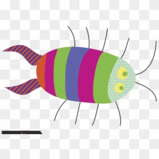 Centipede Clipart Drawn - Bee, HD Png Download