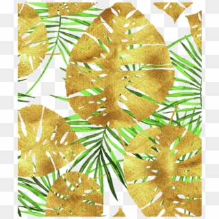 Click And Drag To Re-position The Image, If Desired - Gold Tropical Png, Transparent Png