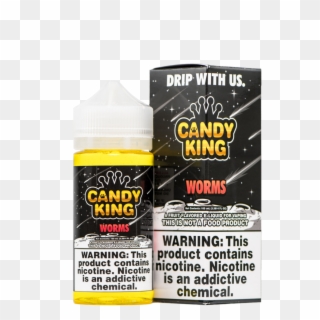 Candy King Worms Juice, HD Png Download