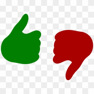 Youtube Thumbs Up Button Png - Thumbs Up And Down Png, Transparent Png