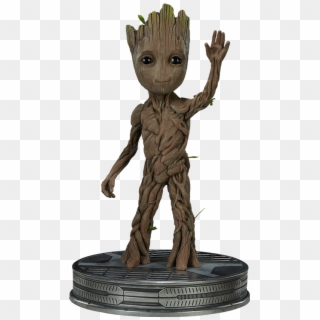 480 X 829 1 - Sideshow Baby Groot Maquette, HD Png Download