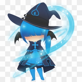Wizard Hat Chibi Anime Pictures Png Wizard Hat Chibi - Anime Chibi Wizard, Transparent Png