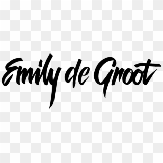 Emily De Groot Logo Png - Calligraphy, Transparent Png