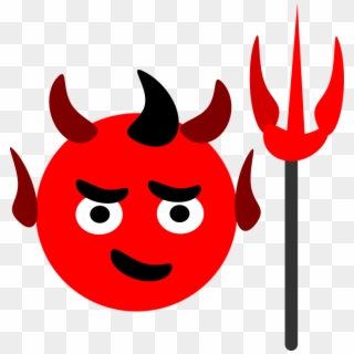 30 Satan Clipart Devil Emoji Free Clip Art Stock Illustrations - Shirt, HD Png Download