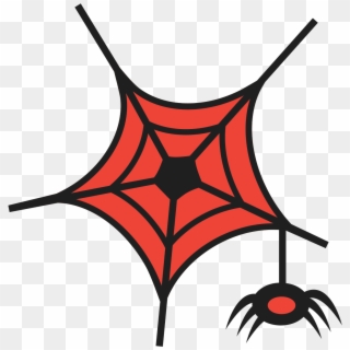 Spider Red Web Png Transparent, Png Download