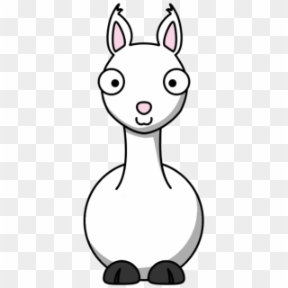 Llama Clipart - Alpaca Face How To Draw A Alpaca, HD Png Download