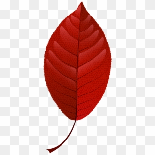 Red Fall Leaf Png Clip Art, Transparent Png
