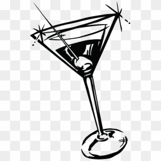 Martini-02 - Cocktail Glass Clip Art, HD Png Download