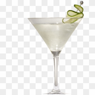 Cocktail Tile Stoli Cucumber Martini Cocktails Detail - Vodka Martini, HD Png Download