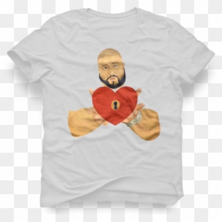 Dj Khaled- Keys To Your Heart Funny Shirt - Poppy, HD Png Download