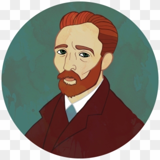Vincent Van Gogh - Illustration, HD Png Download