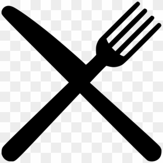 Jpg Black And White Stock Fork And Knife Clipart - Fork And Knife Png, Transparent Png