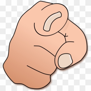 Finger Up Emoji Clipart - Finger Pointing At You Png, Transparent Png