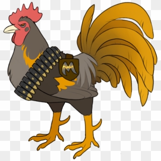 Designed A Chicken Character/logo For My Dad's Playerunknown's, HD Png Download