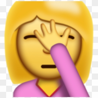 Hand Emoji Clipart Air Emoji Png - Hand Slap Face Emoji, Transparent Png