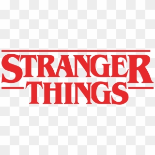 Stranger Things Logo Png Graphic Black And White Stock - Stranger Things Logo Transparent, Png Download