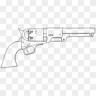This Free Icons Png Design Of Colt Navy Revolver, Transparent Png