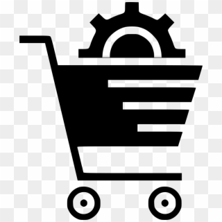 Ecommerce Shopping Cart Free Png Image - Shopping Cart E Commerce Icon Png, Transparent Png