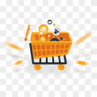 Carrello E Commerce Png - Shopping Cart, Transparent Png