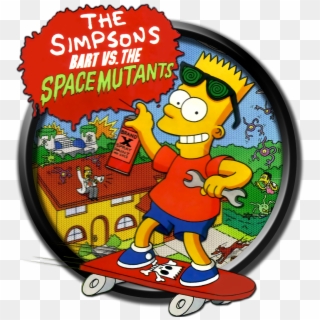 Liked Like Share - Simpsons Bart Vs The Space Mutants Nes, HD Png Download