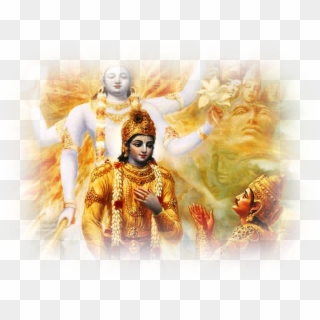 Caption Four - Lord Krishna Bhagavad Gita, HD Png Download