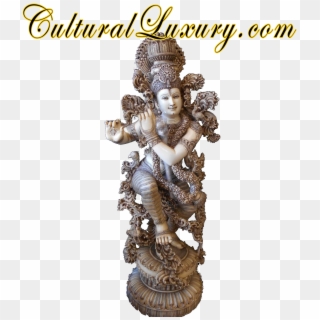 Camel Bone Sculpture Statue Hindu Religious God Krishna, HD Png Download