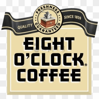 Free Png Eight 'o Clock Coffee Png Image With Transparent - Eight Oclock Coffee Logo, Png Download
