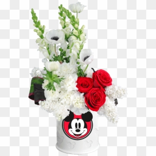 Mickey Mouse Flower Bouquet - Mickey Mouse Flowers, HD Png Download