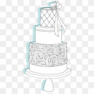 Cake-wedding - Wedding Cake, HD Png Download