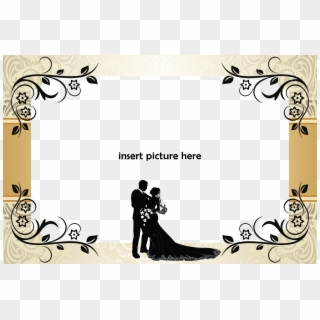 Download Free Printable Wedding Png Frame Download - Unique Christian Wedding Cards, Transparent Png