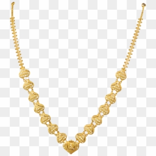 Kerala Design Gold Necklace - Necklace, HD Png Download