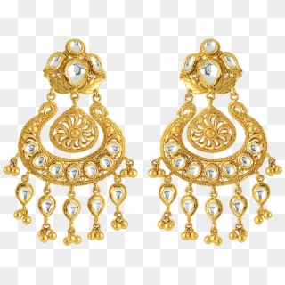 Find Latest Orra Gold Earrings Designs For Women Gold - Orra Jewellery Shop Gold Earrings, HD Png Download