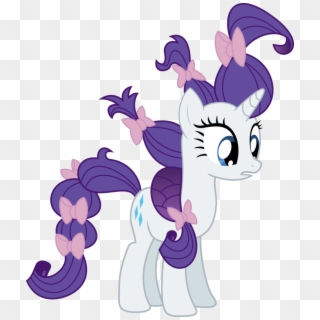 Sweetie Belle's Hair Style For Rarity - Mlp Sweetie Belle Makeovers, HD Png Download