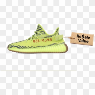 Rarity Check Most Popular Adidas Yeezys Today - Yeezy Boost 350 V2 Semi Frozen Yellow Raffle, HD Png Download
