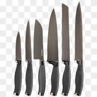 Cuisinart 6-piece Titan Collection Titanium Knives - Bowie Knife, HD Png Download