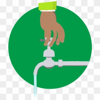 Greenredeem Saving Water - Save Water Cartoon Png, Transparent Png