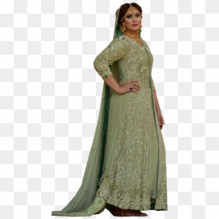 Pakistani Bridal Lehenga - Gown, HD Png Download