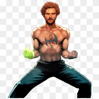 Home To Transparent Superheroes Finn Jones As Iron - Colleen Wing Iron Fist Tattoo, HD Png Download