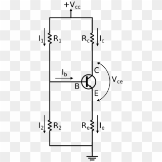 File Voltage Divider Wikimedia Commons Line Divider - Unknown Resistor Transistor Circuit, HD Png Download