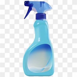 Plastic Bottle Spray Bottle - وکتور شیشه پاک کن, HD Png Download
