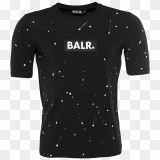 Paint Splatter T-shirt Black - Balr, HD Png Download