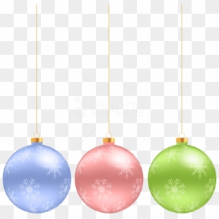 Free Png Christmas Hanging Ornaments Png Images Transparent - Christmas Ornament, Png Download