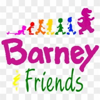 A New Barney & Friends Logo - Barney And Friends Logo, HD Png Download