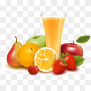 Orange Juice, Juice, Orange Drink - Fruit Juice Vector Png, Transparent Png