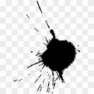Ink Stain Png - Black Ink Stain Transparent, Png Download