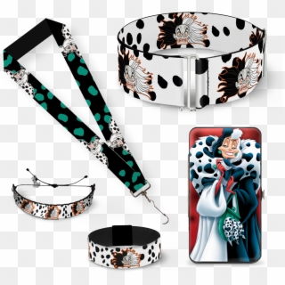 Cruella De Vil 101 Dalmatians- Women's Gift Set - Cruella De Vil Dog Collar, HD Png Download
