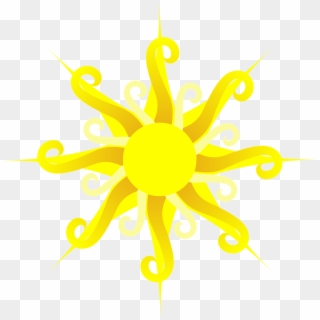 Sun Shining Yellow Bright Light Png Image - South West Asia Flag, Transparent Png