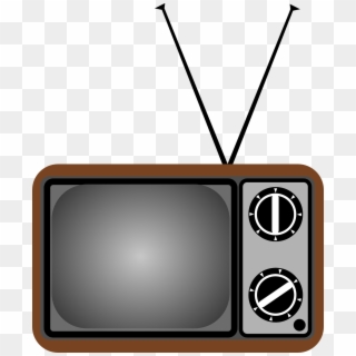 Television Retro Vintage Old Tv Png Image - Tv Clipart, Transparent Png